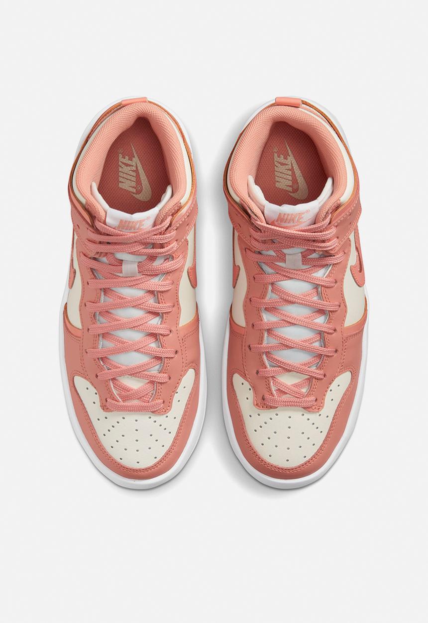 Nike - Dunk high up - sail/crimson bliss/lt madder root
