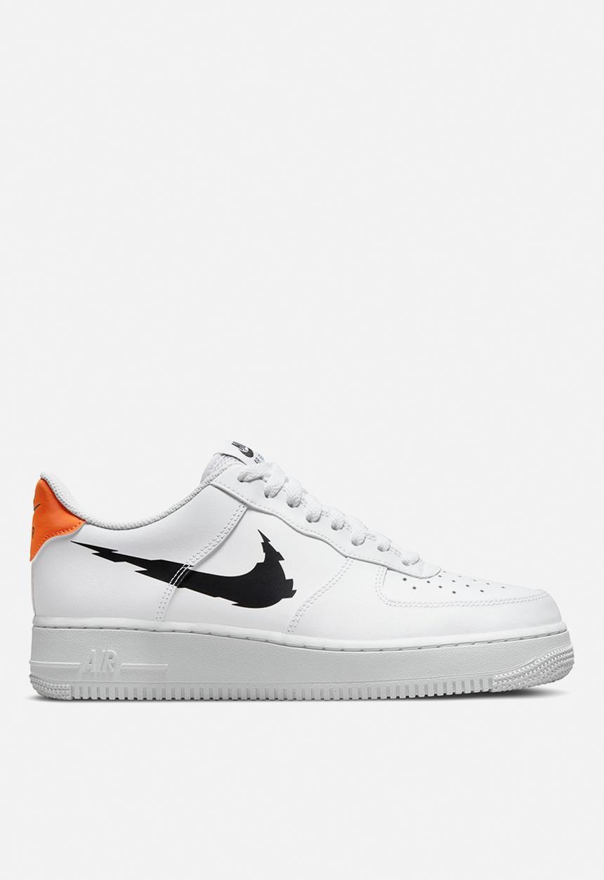 Nike - Air force 1 07 - black/summit white/magma orange