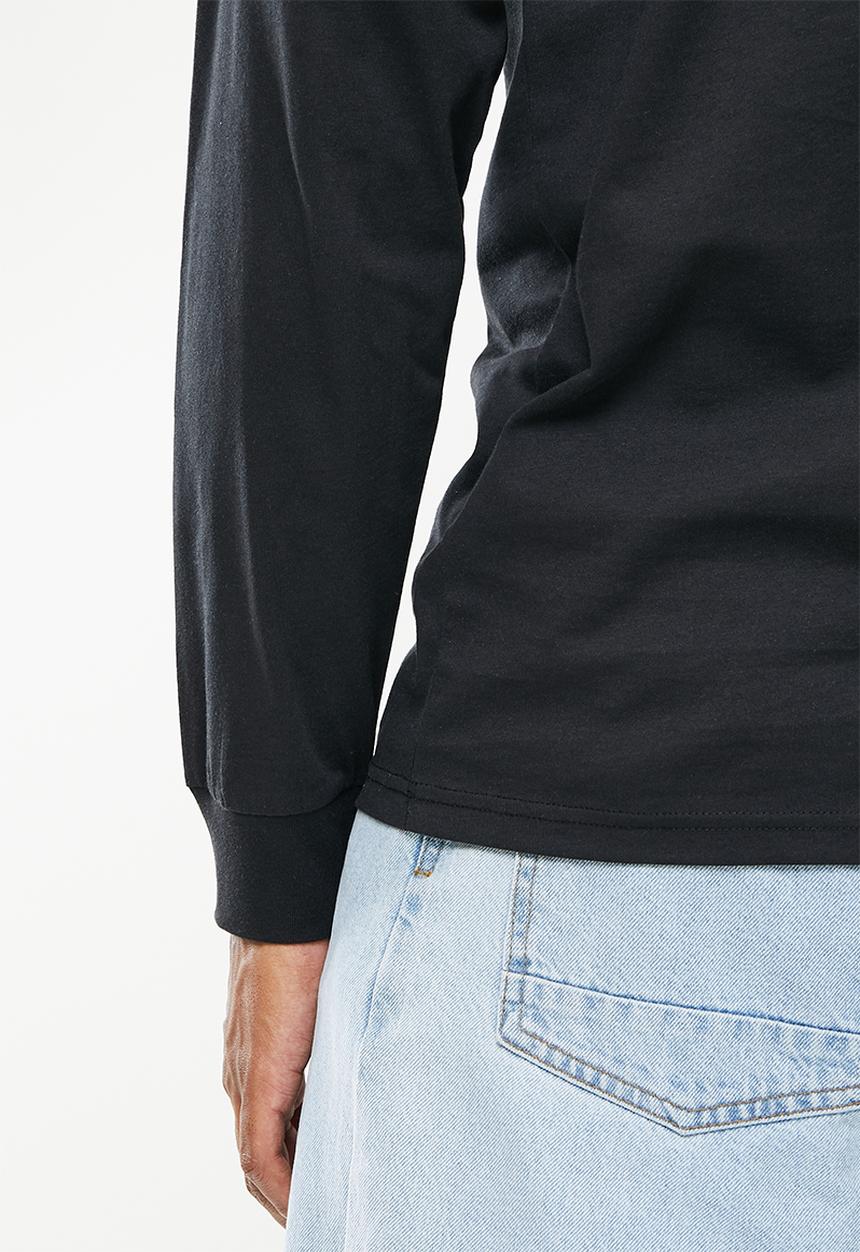 Vans - Old skool classic long sleeve - black