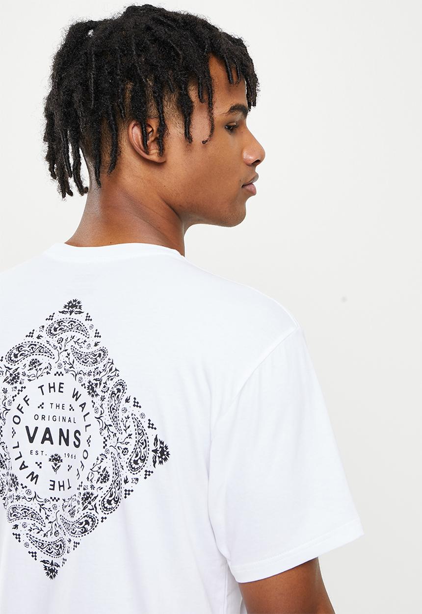Vans - Bandana paisley short sleeve - white