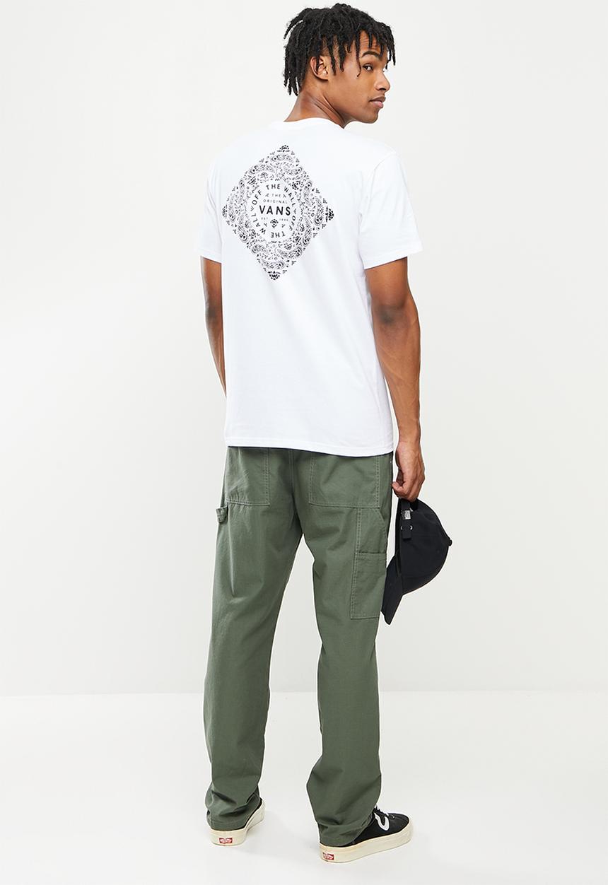 Vans - Bandana paisley short sleeve - white