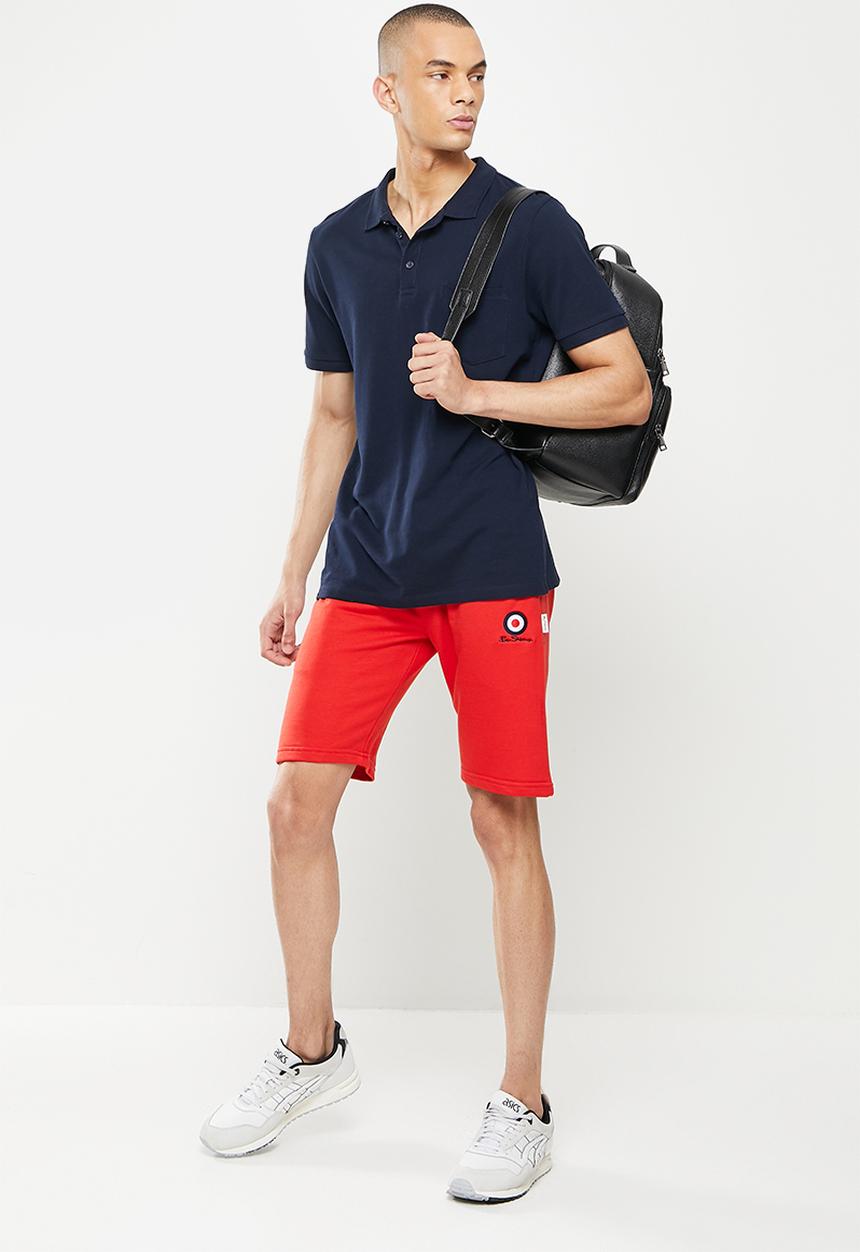 Ben Sherman - Jogger shorts - red