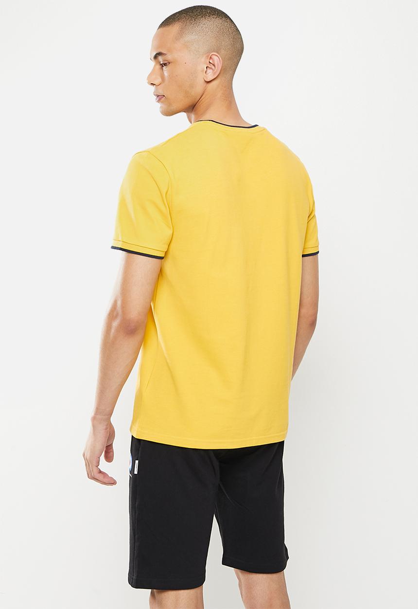 Ben Sherman - Pique crew - yellow