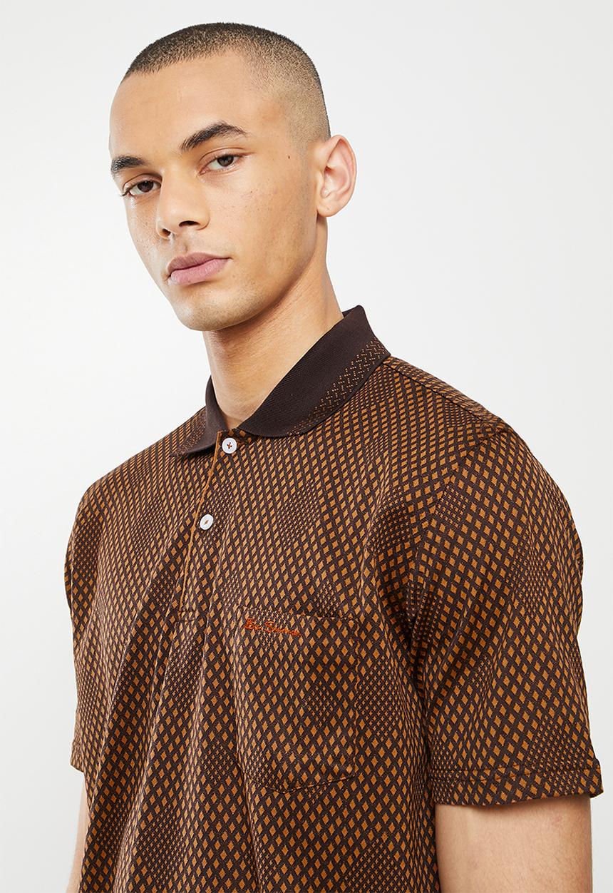 Ben Sherman - Ben mercerised - rust
