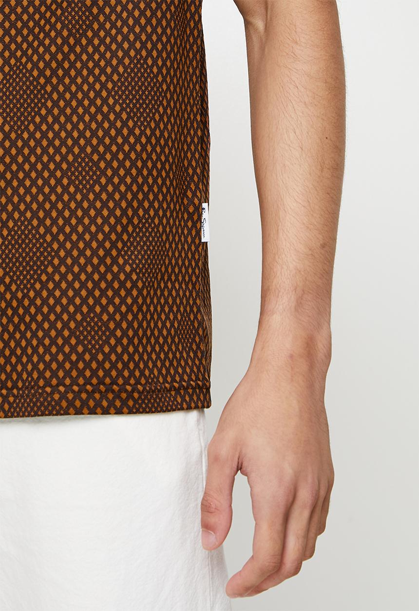 Ben Sherman - Ben mercerised - rust