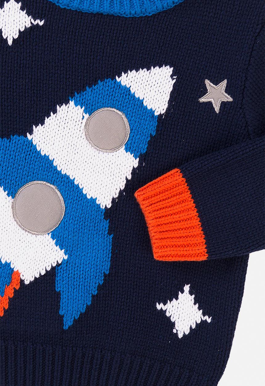 MINOTI - Rocket knitted jumper - navy