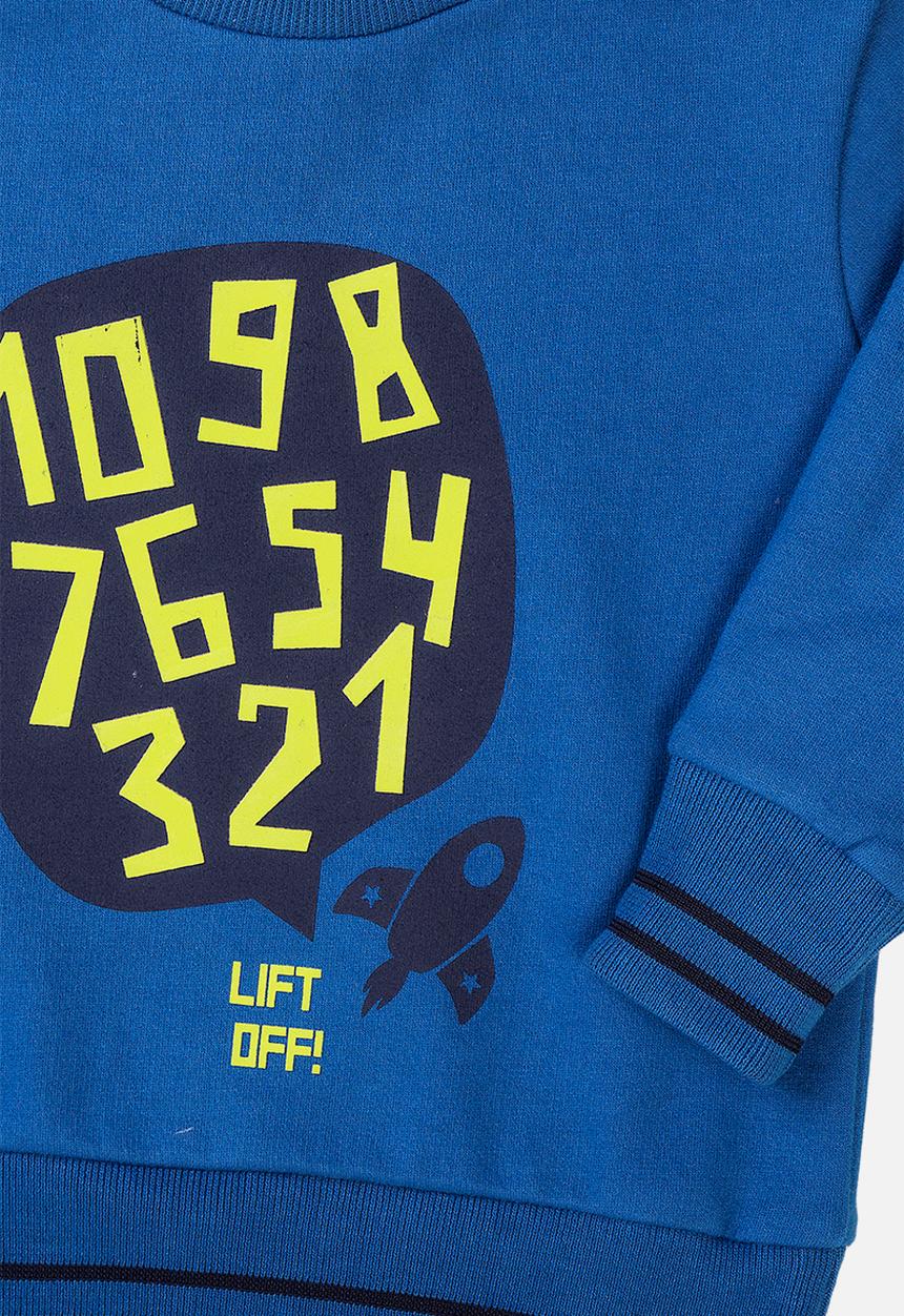 MINOTI - Lift off crew jumper - blue