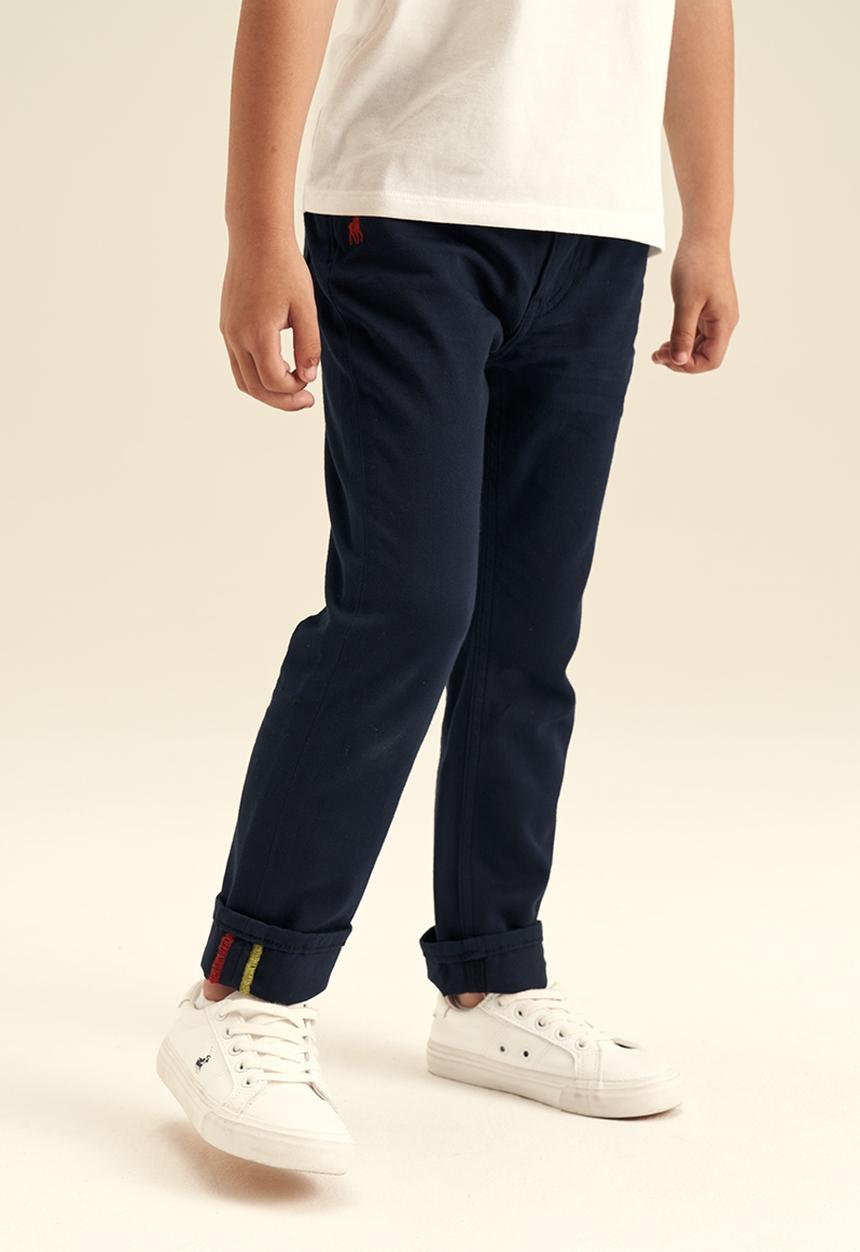 POLO - Boys pjc overdye slim fit jean - navy