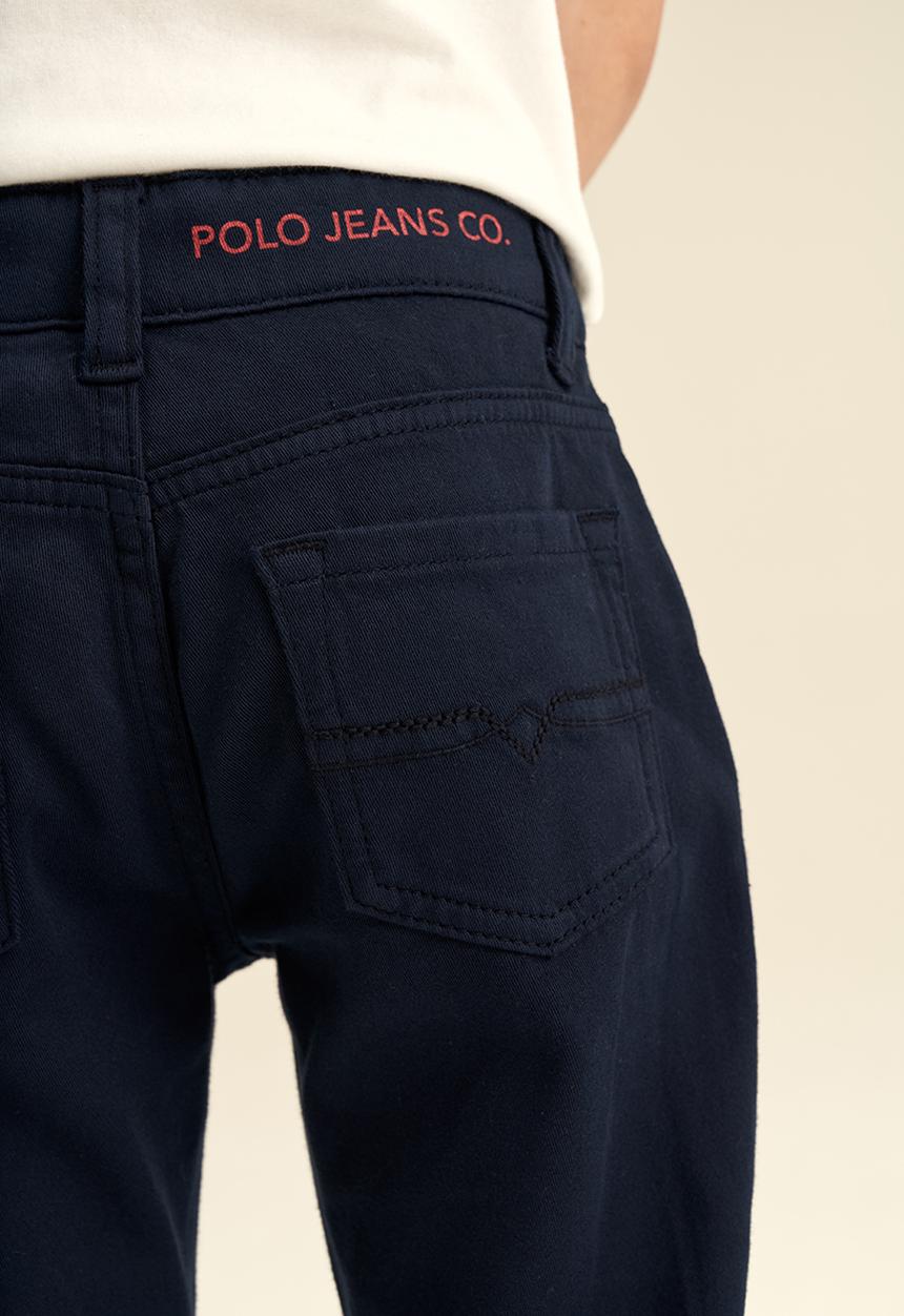 POLO - Boys pjc overdye slim fit jean - navy