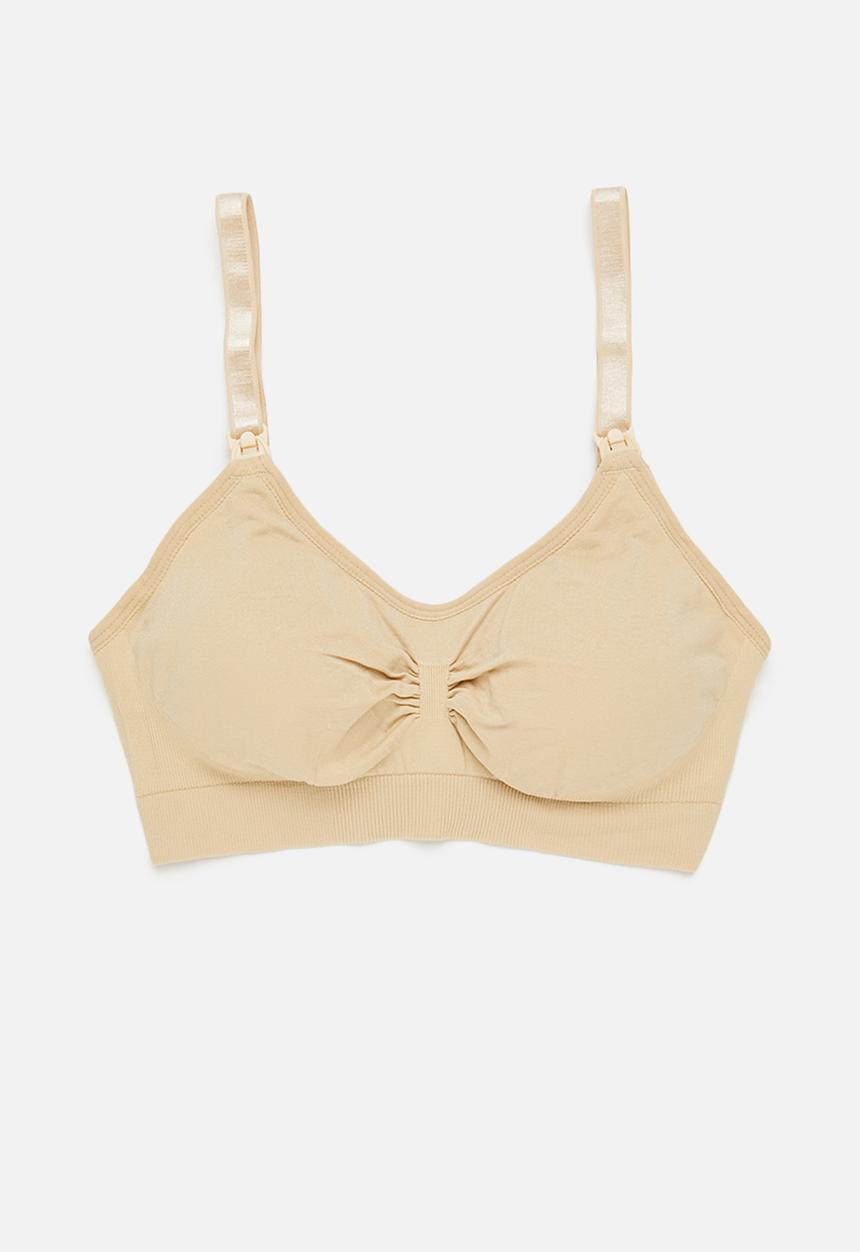 Maternity Mommy - Maternity Kirsti nursing seamless super stretch bra - neutral