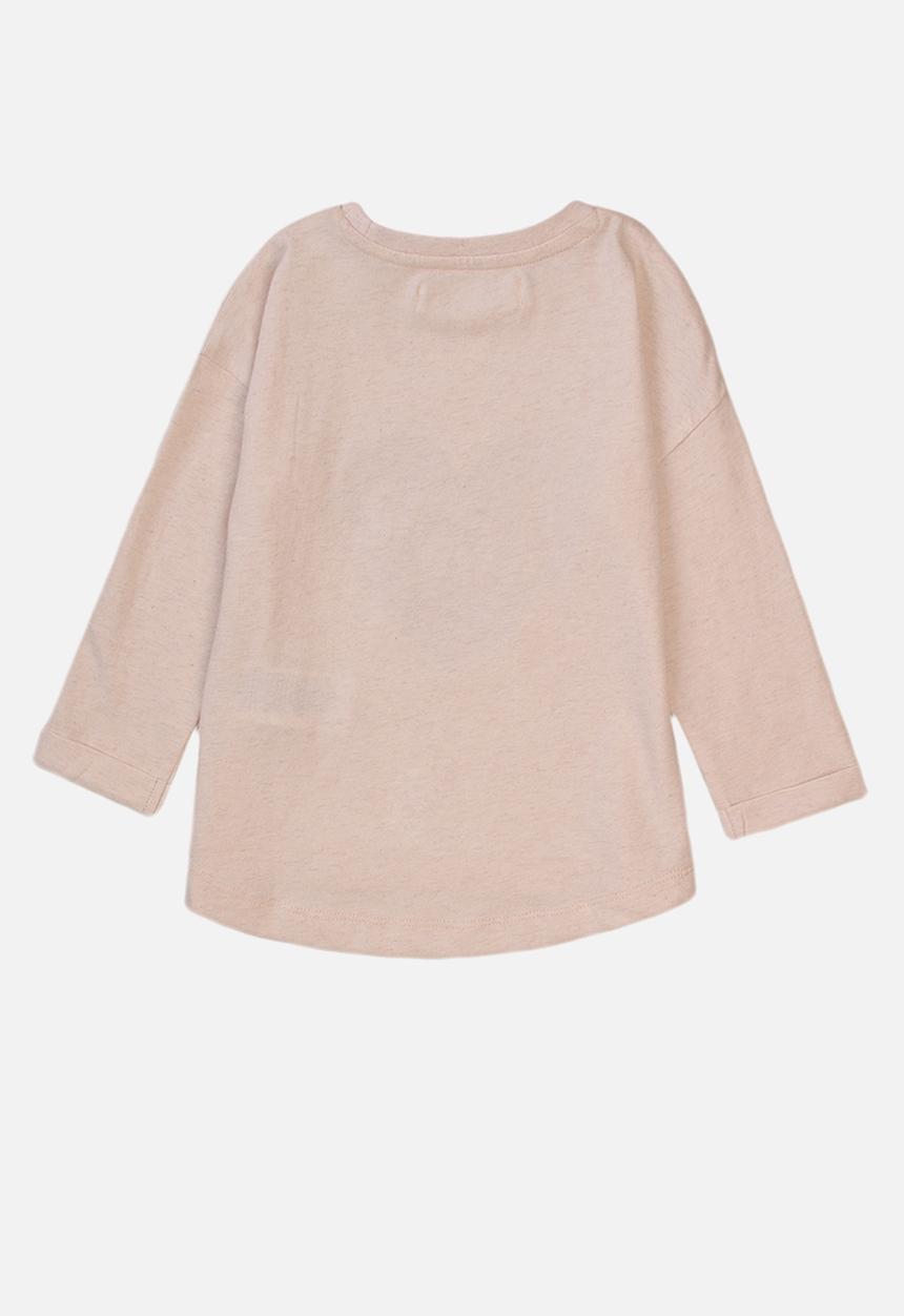 MINOTI - Love oversized drop shoulder top - pink 