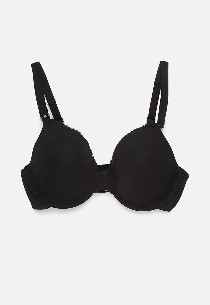 Maternity Mommy - Maternity Diana fully padded underwire bra - black