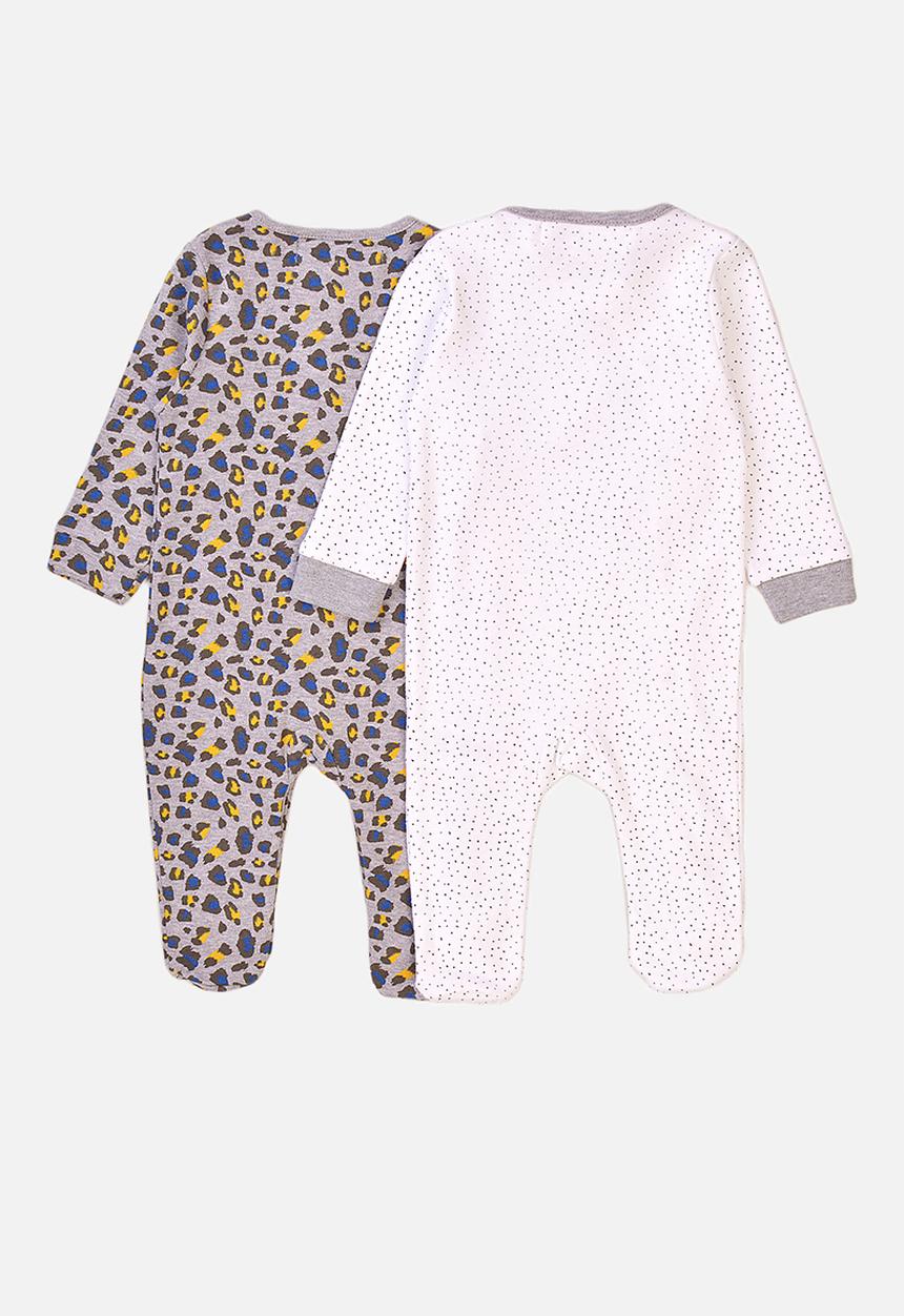 MINOTI - Basic 2-pack sleepsuits - multi