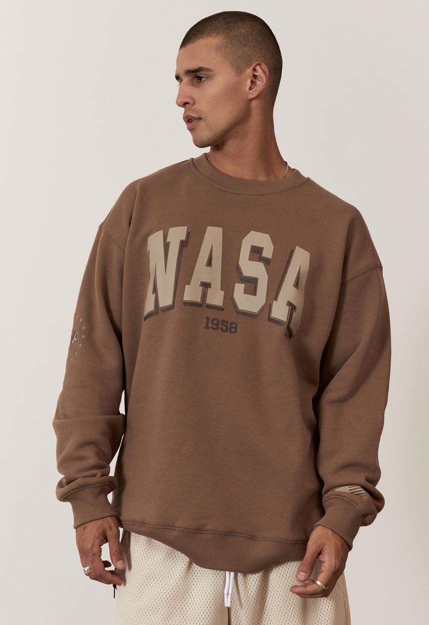 Factorie - Oversized nasa crew - lcn nas fossil & nasa curve