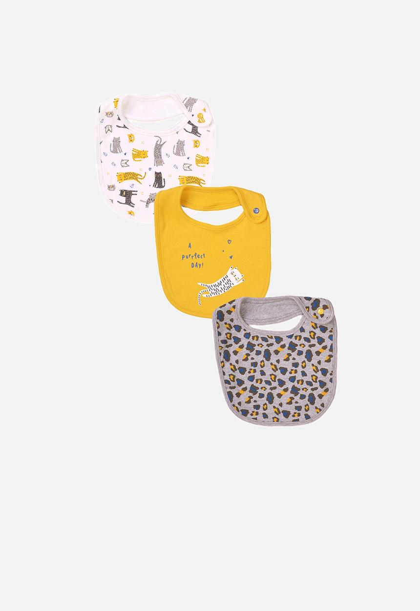 MINOTI - Basic 3-pack bibs - multi 