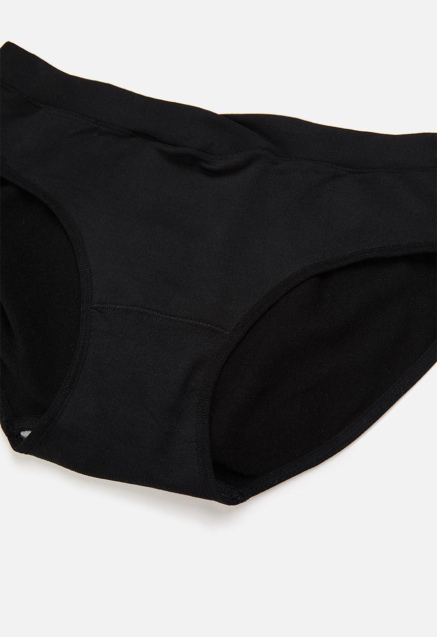 Maternity Mommy - Maternity Jenna bra and panty set - black