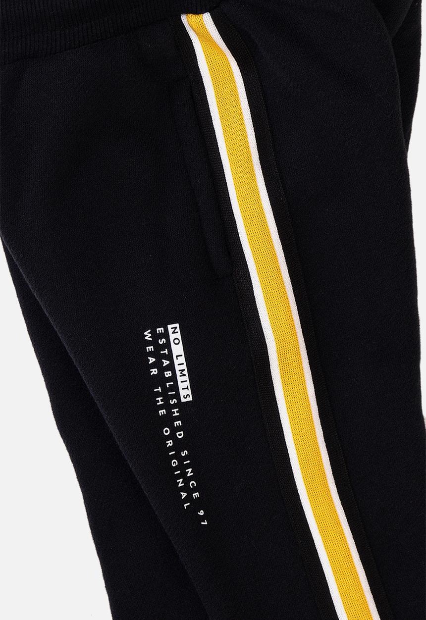 MINOTI - Pique jogpant - black