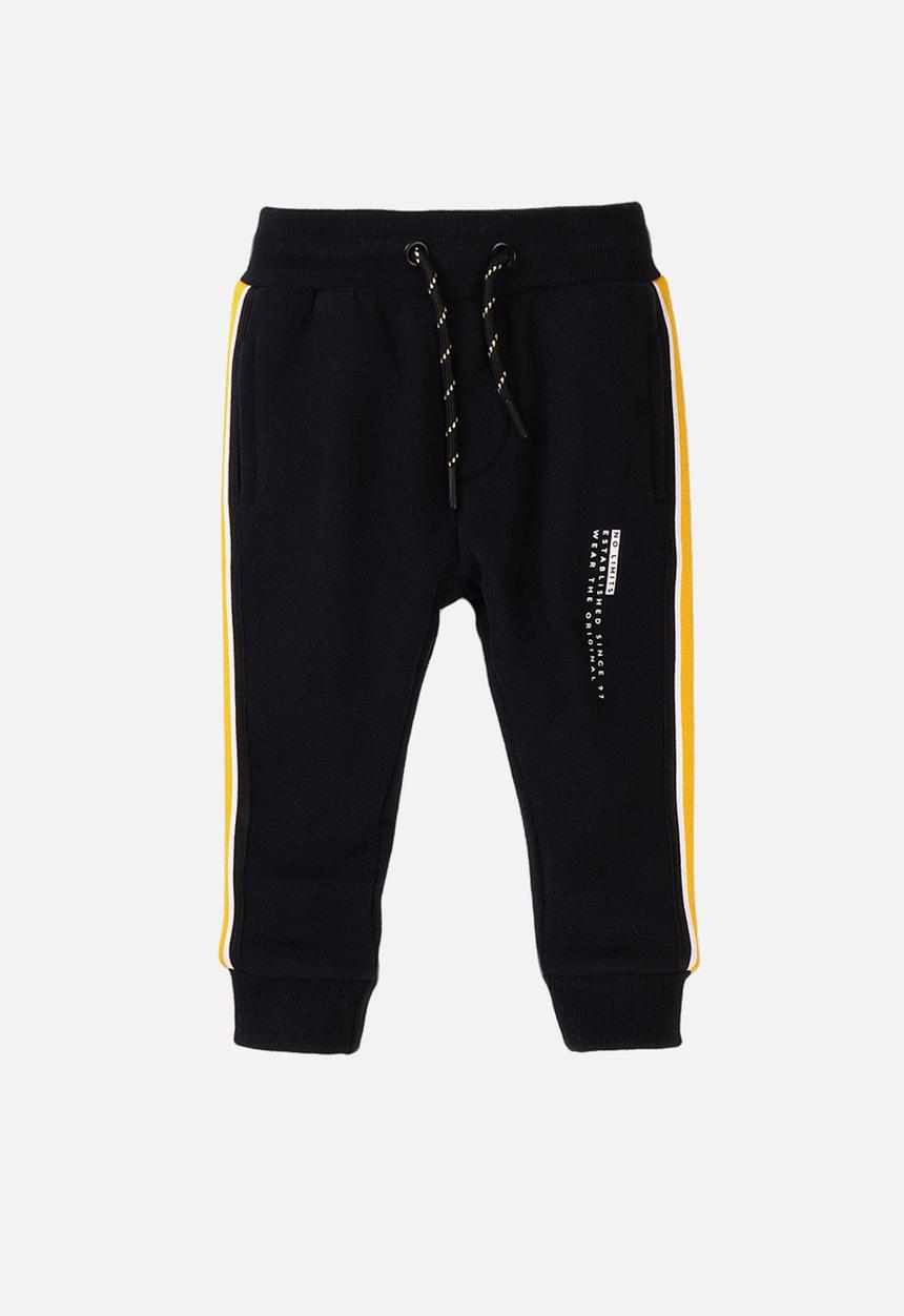 MINOTI - Pique jogpant - black