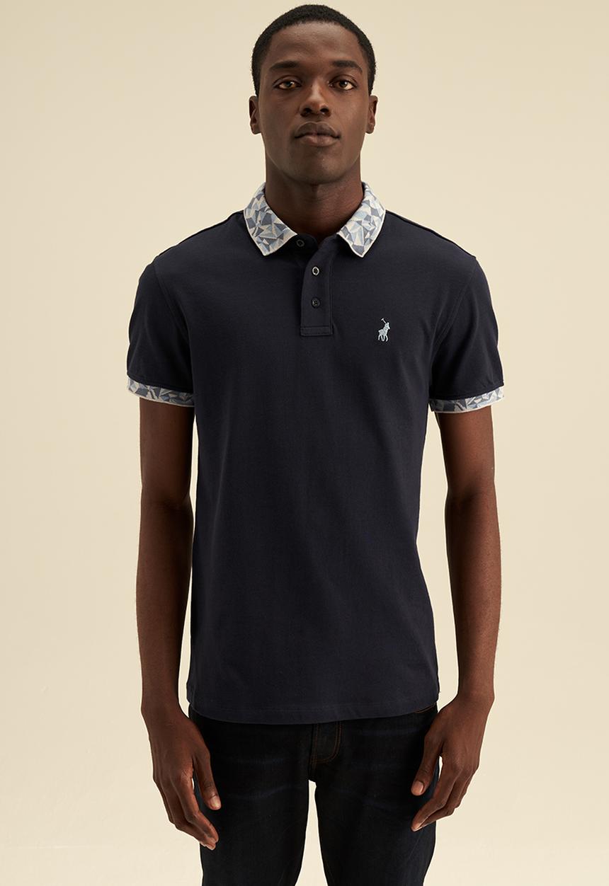 POLO - Men pjc jqd collar golfer - navy