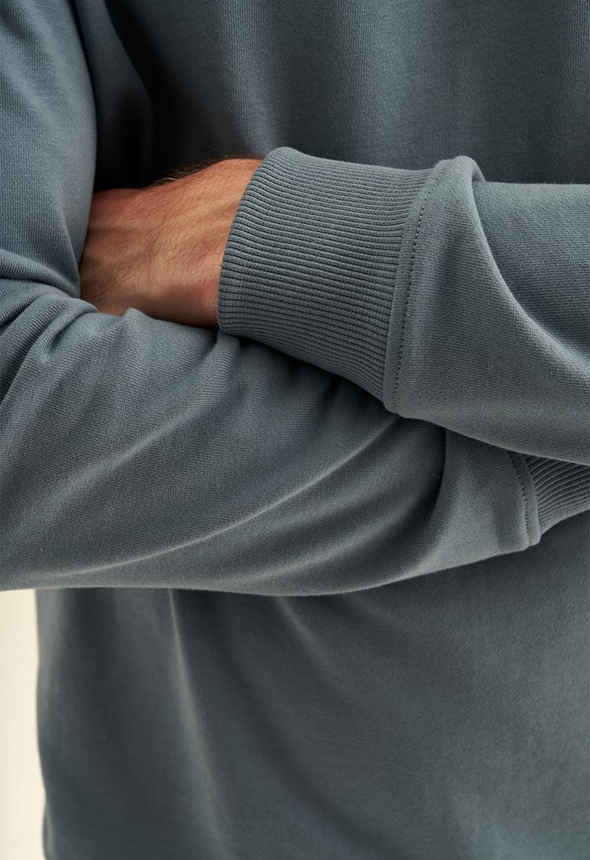POLO - Men pjc emb logo sweat - blue