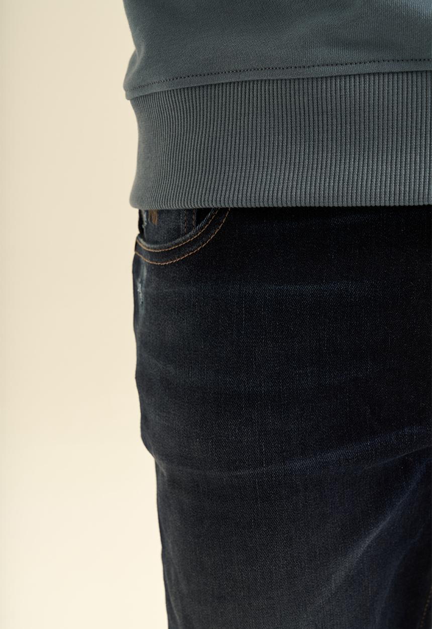 POLO - Men pjc emb logo sweat - blue