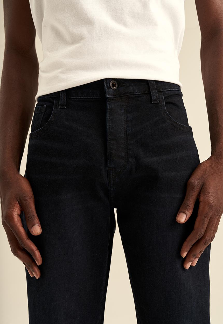 POLO - Men pjc tapered leg denim - blue/black