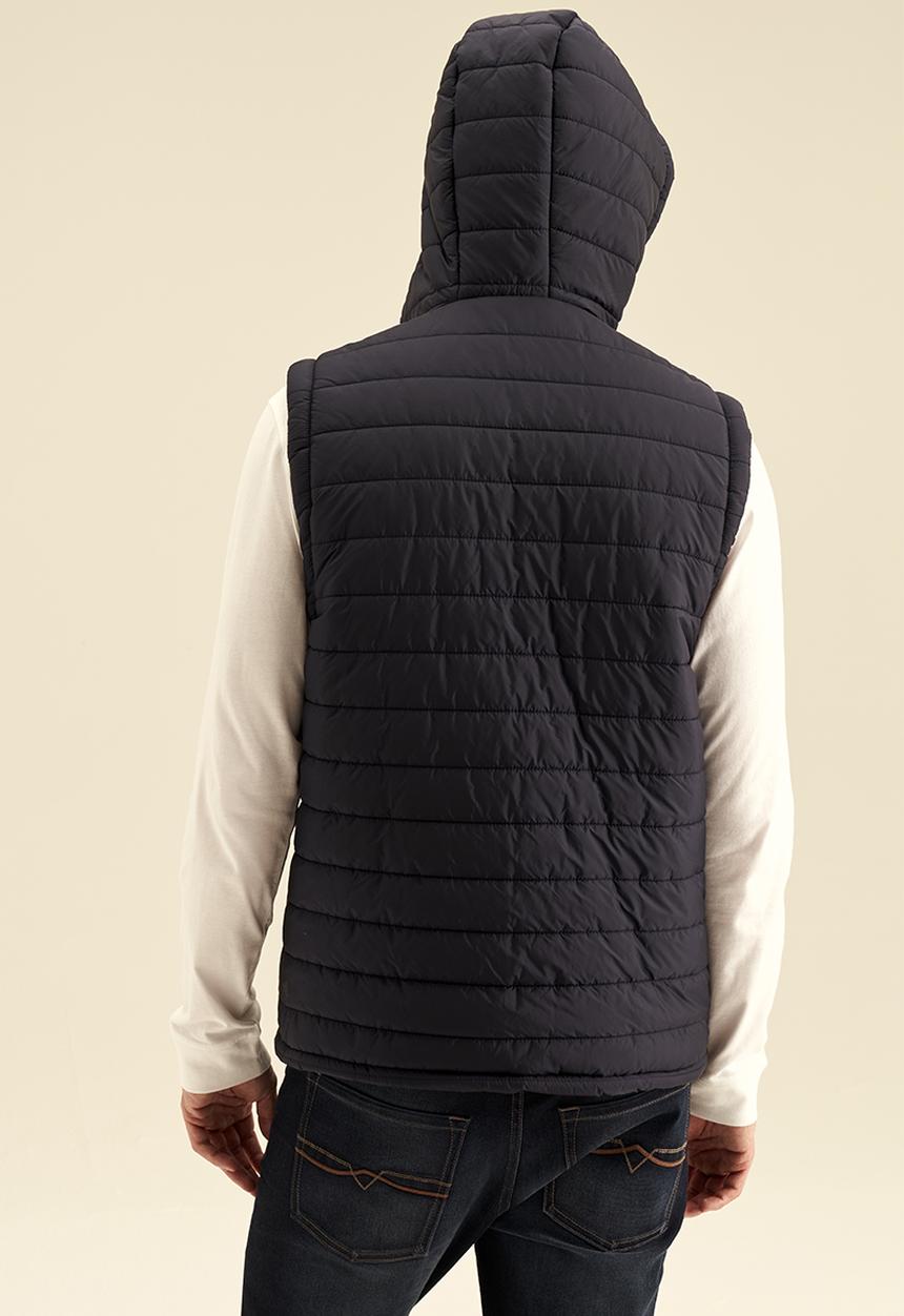 POLO - Men sport sleeveless puffer - navy