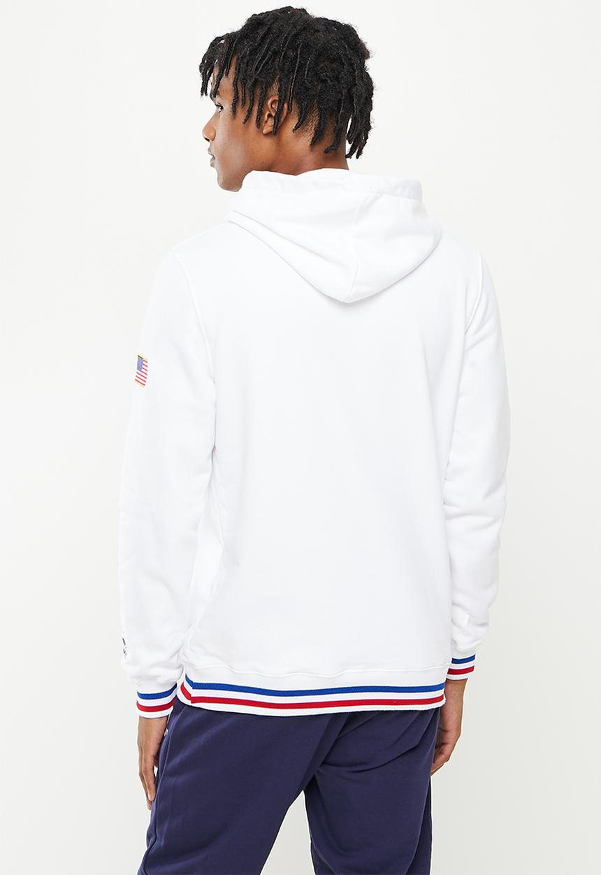 Alpha Industries - Nasa retro hoody - white