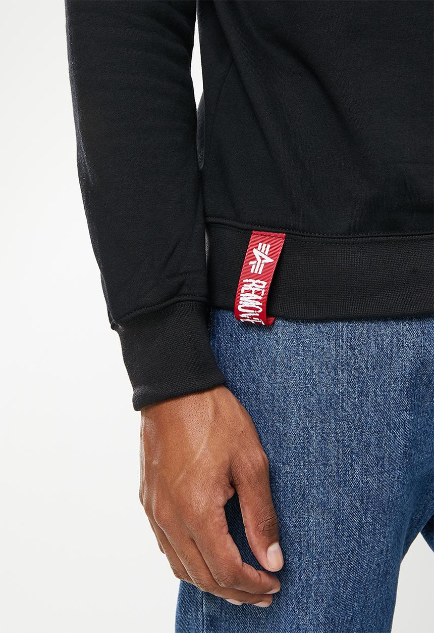 Alpha Industries - Alpha basic crew - black