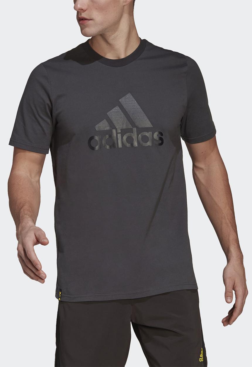 adidas Performance - Messi Badge of Sport Tee- Carbon