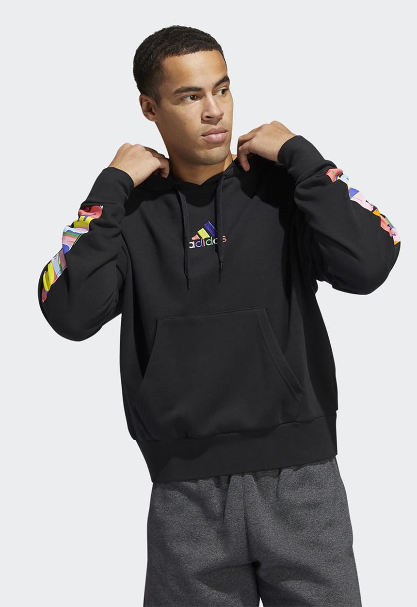 adidas Performance - Pride hoodie - black