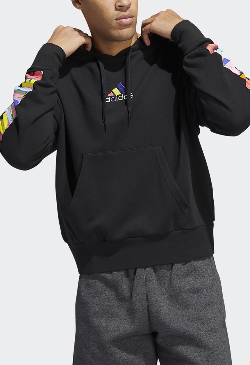 adidas Performance - Pride hoodie - black