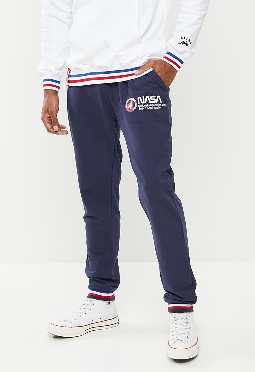Alpha Industries - Nasa retro jogger - navy