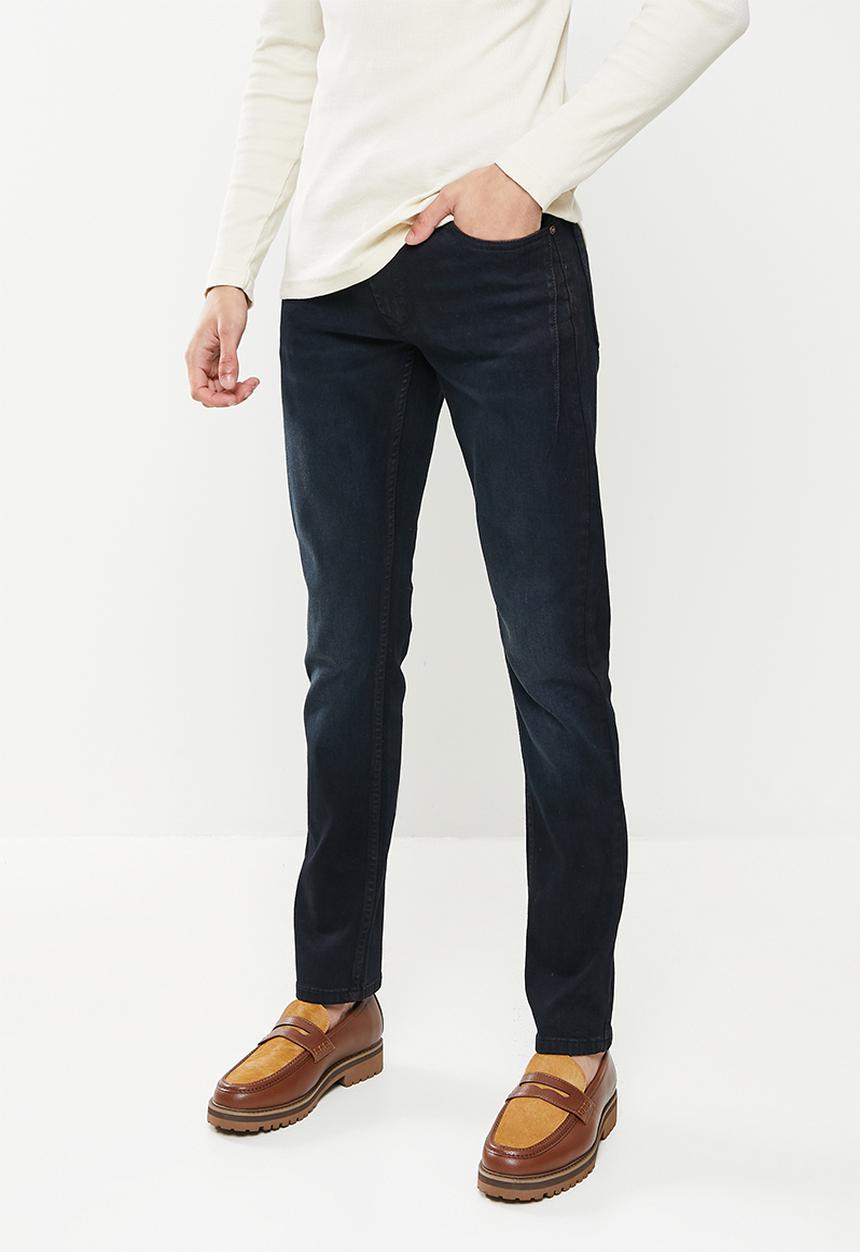 Jonathan D - Men's five pocket denim jeans - black