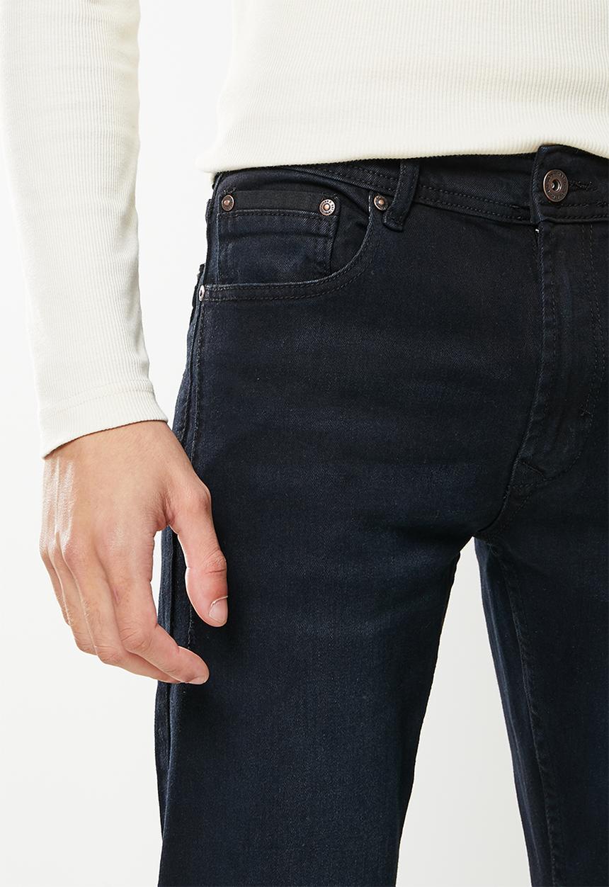 Jonathan D - Men's five pocket denim jeans - black