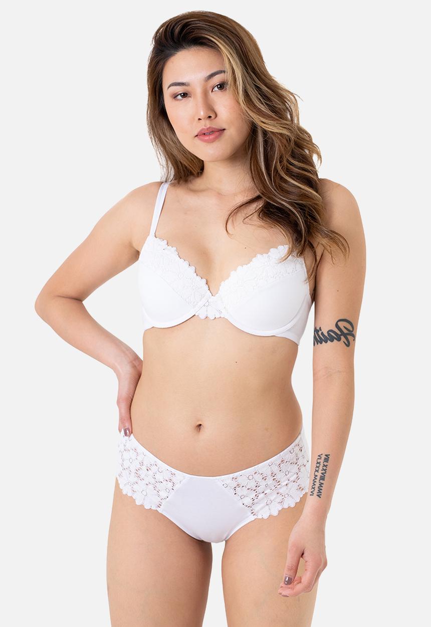 DORINA - Anthea demi bra - white