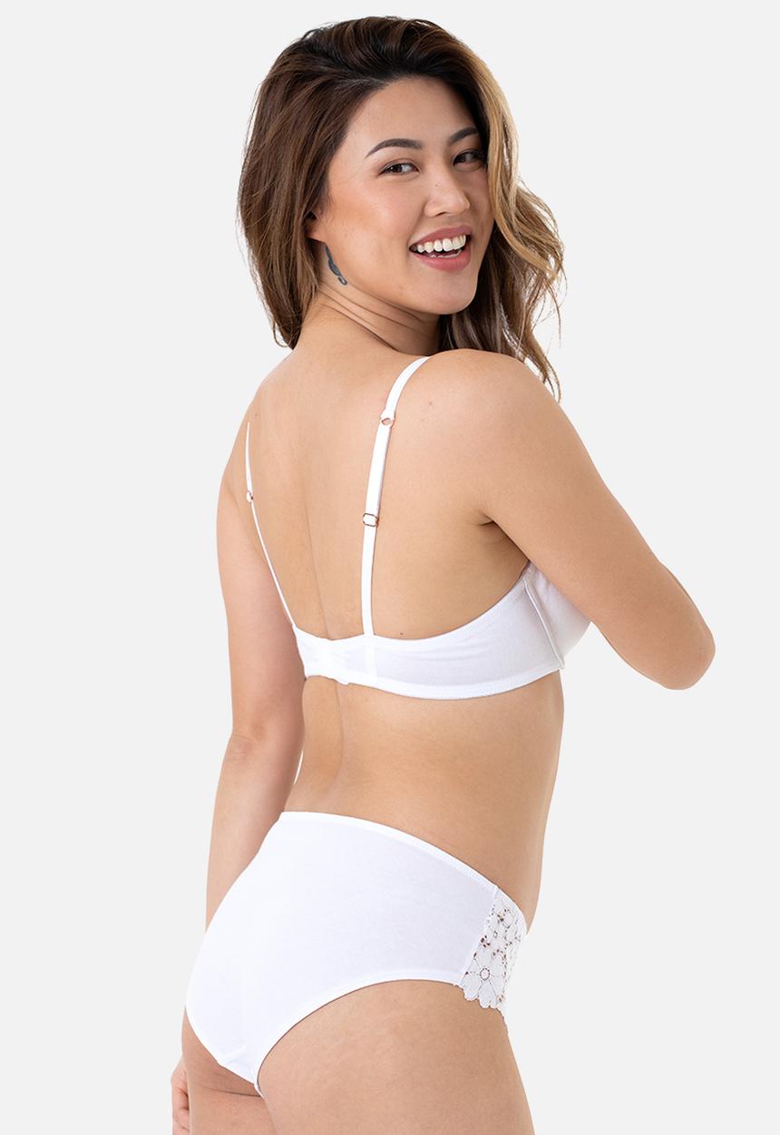 DORINA - Anthea demi bra - white