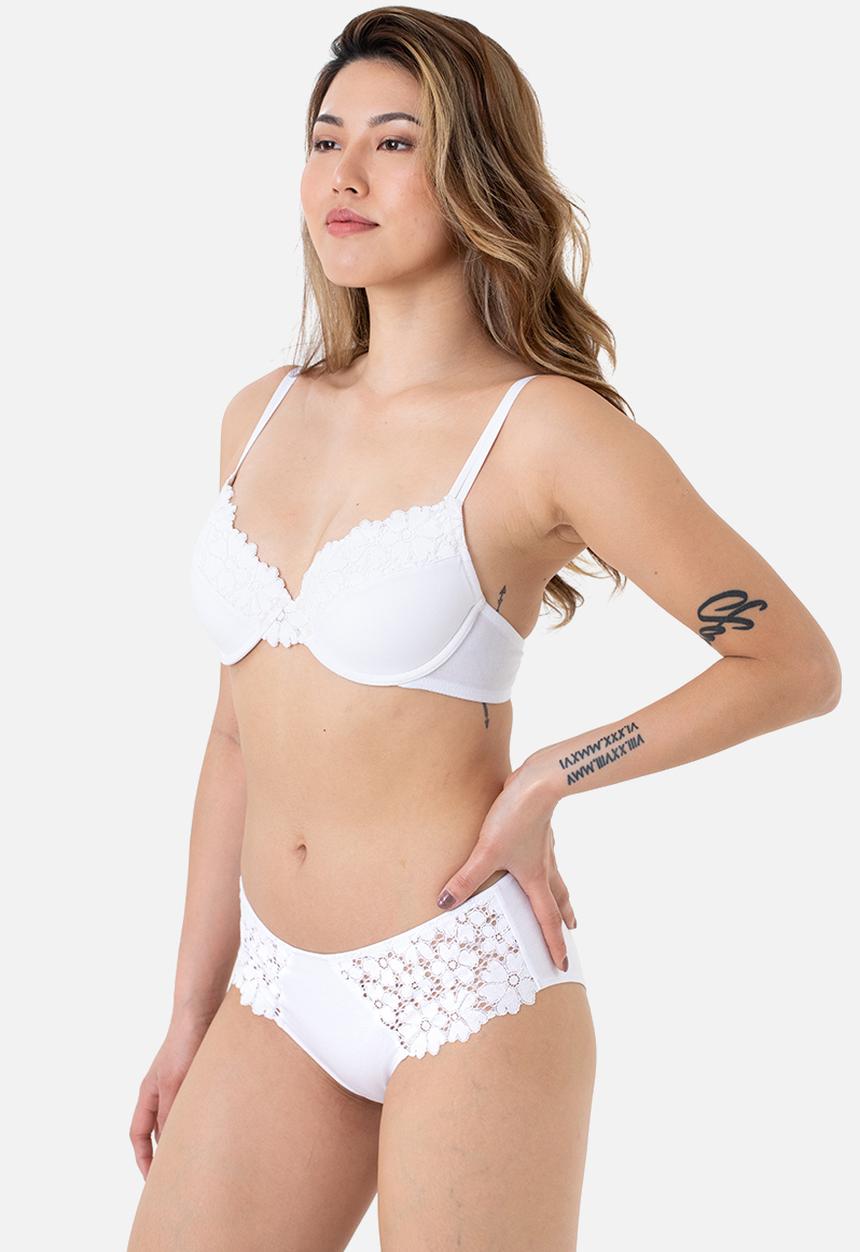 DORINA - Anthea demi bra - white