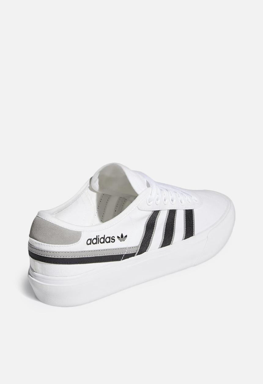 adidas Originals - Delpala - ftwr white/core black/charcoal solid grey