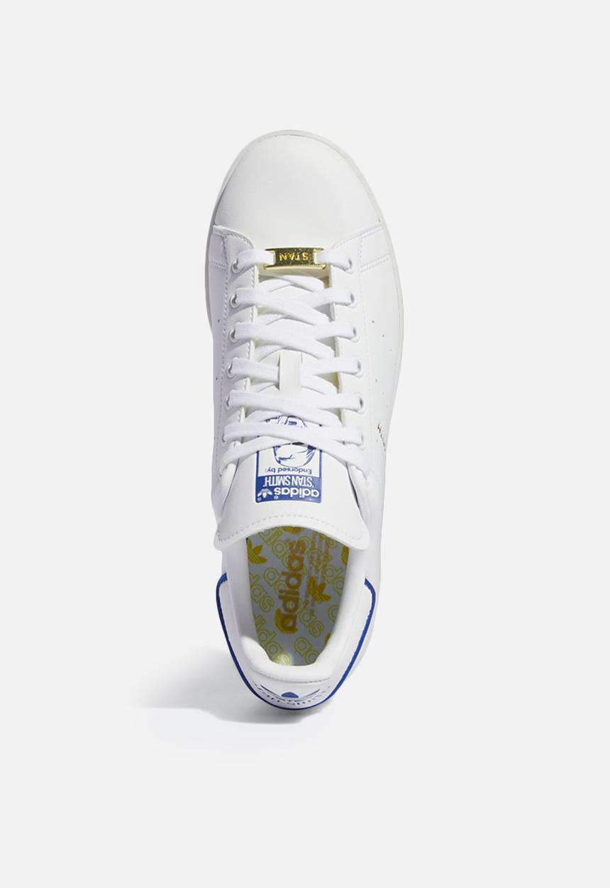 adidas Originals - Stan smith - ftwr white/team royal blue/yellow