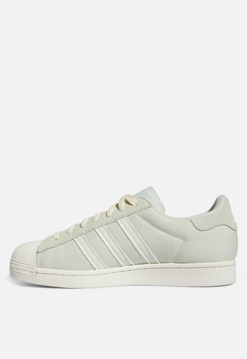 adidas Originals - Superstar - linen green/off white/ftwr white