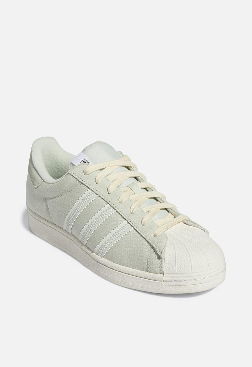 adidas Originals - Superstar - linen green/off white/ftwr white