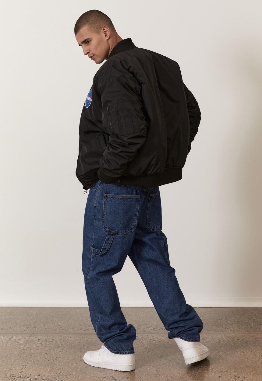 Factorie - Nasa bomber jacket - lcn nas black nasa space