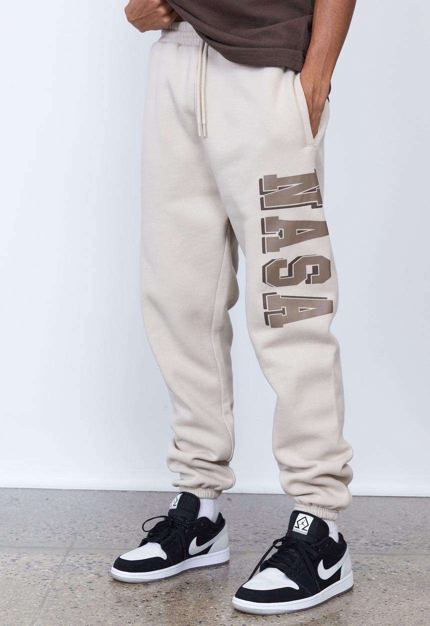 Factorie - Nasa relaxed trackpant - lcn nas ivory nasa