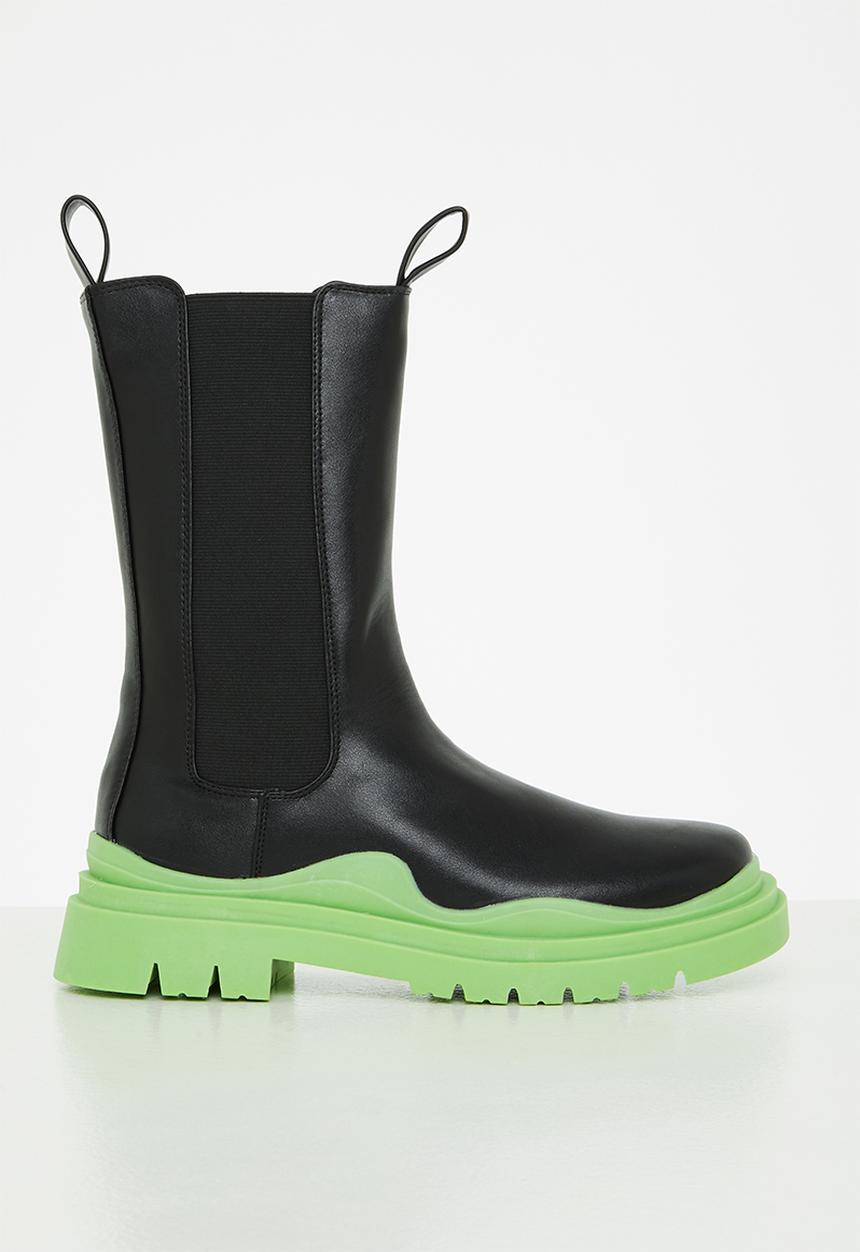Public Desire - Oakley ankle boot - green drench 