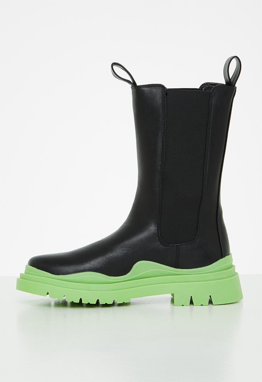 Public Desire - Oakley ankle boot - green drench 