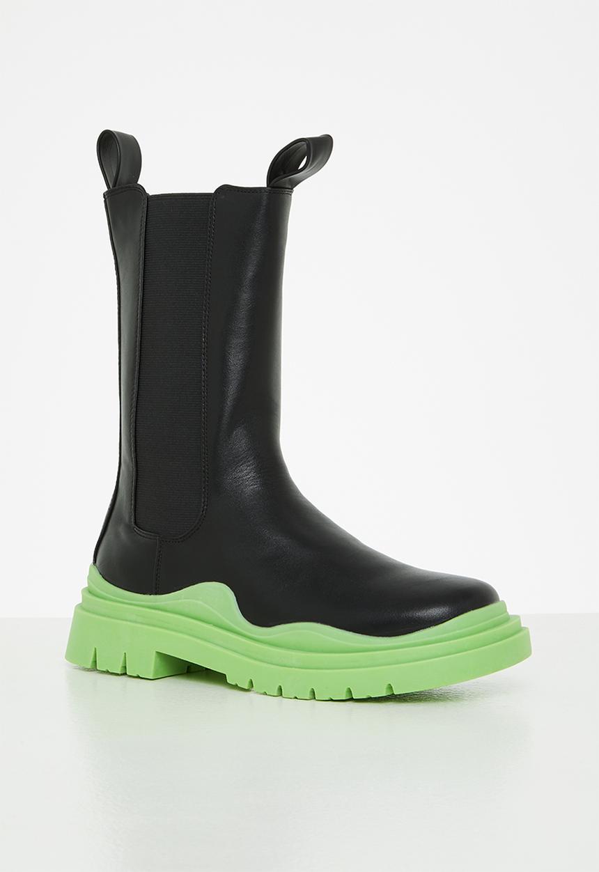 Public Desire - Oakley ankle boot - green drench 