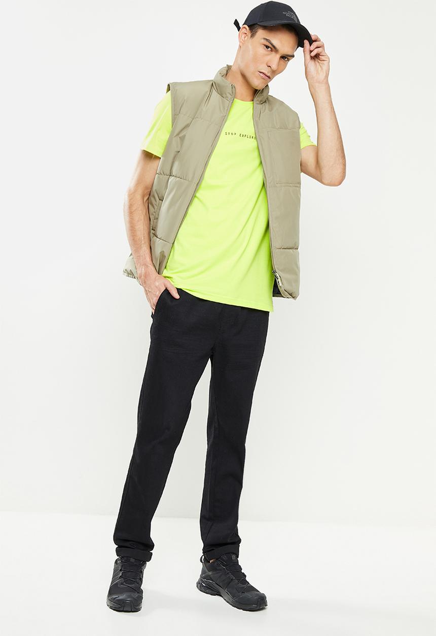 The North Face - M short sleeve exploring tee - green