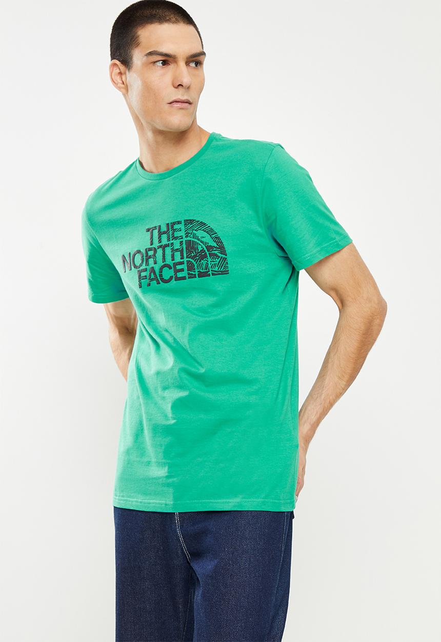 The North Face - M short sleeve dome tee-eu - green