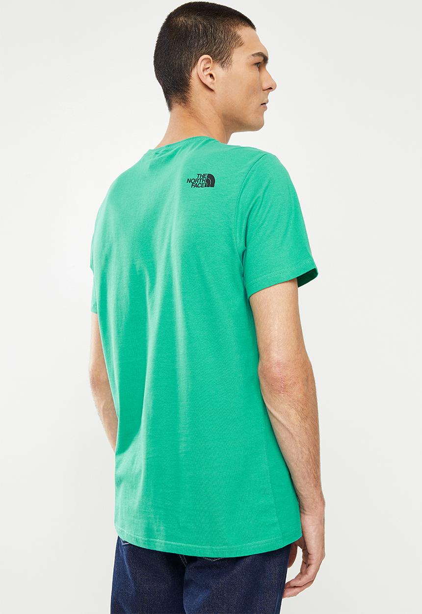 The North Face - M short sleeve dome tee-eu - green